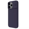 Dėklas Nillkin CamShield Silky Silicone Apple iPhone 15 Pro tamsiai violetinis