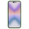 Dėklas Nillkin CamShield Silky Silicone Apple iPhone 15 Pro šviesiai žalias
