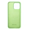 Dėklas Nillkin CamShield Silky Silicone Apple iPhone 15 Pro šviesiai žalias