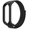 Oem Nylon apyrankė skirta Xiaomi Mi Band 5 / 6 / 7 juodos spalvos (05)