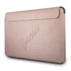 Guess Sleeve GUCS13PUSASPI 13" rowy / Rožinė Saffiano Script