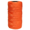 Bikuva.lt Virvė suktasis polipropileno 1,5 mm x 100 m, oranžinė