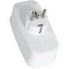 Oem Power strip with 3 sockets max 16A with 3x USB A, 1x typ C jungtys E06 baltas