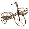 Besk Bikuvalt Stovas gėlių vazonams Dviračio Formos Bronzos 55x25x43cm