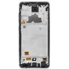 Oem REWA wyświetlacz LCD do SAMSUNG A72 4G OLED juoda su ramka