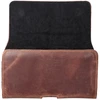Dėklas Oem ROYAL Crazy Horse universal horizontal leather belt holster dydis XL Apple iPhone 13 PRO MAX / 14 PRO MAX / Samsung Galaxy S21 Plus / S20 FE / A50 / A51 5G / Huawei P30 PRO / P40 PRO / OPPO A98 5G rudos spalvos