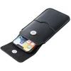 Dėklas OEM odinis universalus slankiklis su atvartu - ROYAL / juodas - 2XL dydis - IPHONE 6 PLUS / SAMSUNG A52 / XIAOMI REDMI NOTE 10