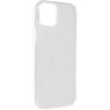 Oem Originalus „iPhone 15 PLUS“ dėklas, blizgus sidabrinis