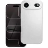 OEM dėklas, skirtas iPhone 17 AIR, blizgus sidabrinis