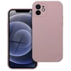 OEM dėklas, skirtas iPhone 12 silikoniniam 2 mm dėklui (apsaugai nuo kameros), rausvos spalvos