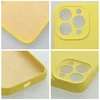 OEM dėklas, skirtas iPhone 15 PRO MAX silikoniniam 2 mm dėklui (apsaugai nuo kameros), geltonas