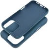 Oem Dėklas Silicone Mag Cover (big hole) (MagSafe) skirtas iPhone 16 Pro mėlynas