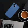 OEM dėklas, skirtas „iPhone 14 PRO“ silikoniniam „Mag“ dėklui, suderinamas su „MagSafe“ (fotoaparato apsauga) mėlynas