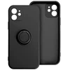 Oem Dėklas na Xiaomi Redmi Note 15 PRO 5G Silicone Ring juoda