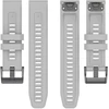 Oem Silikoninė apyrankė skirta GARMIN FENIX 3 / 3HR / 5X / 6X / 6X Pro / 7X / 7X Pro pilkos spalvos (12)