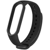 Oem Silikoninė apryrankė skirta XIAOMI Mi Band 5 / 6 / 7 juodos spalvos (01)