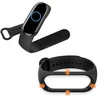 Oem Silikoninė apryrankė skirta XIAOMI Mi Band 5 / 6 / 7 juodos spalvos (01)