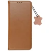 Dėklas Oem „Xiaomi Redmi NOTE 15 PRO 5G Smart Pro Book“ odinis atvartas, rūdos spalvos