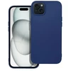 OEM dėklas, skirtas iPhone 15 PLUS, minkštas, tamsus, mėlynas