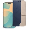 Oem Dėklas su klapką na Samsung S26 Split Book tamsiai mėlynos ir kreminės spalvos