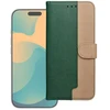 Oem Dėklas su klapką na Samsung A57 Split Book zielono-auksinė