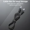 Yesido Cable CA160 braided – Type C to Type C – PD 60W 1,2 metres juodas