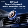 Yesido Car holder magnetic C308 induction 15W to air vent juodas