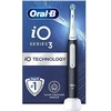 Oral B IO3 Elektrinis dantų šepetėlis Juodas 1 Pc