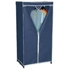 ORDINETT Drebju skapis auduma Armadio Export 75x50x150cm mėlynas