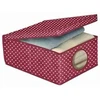 ORDINETT Box of fabric 48x36x19cm Bordo