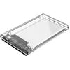 Kietasis diskas „Orico 2139C3“ 2,5 colio HDD/SSD USB-C 5 Gb/s diskas – skaidrus