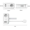 Orico APP 15.5W 5in1 maitinimo blokas 2x AC + 2x USB-A + 1x USB-C - Baltas