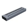 Orico BT2U3-13AB Hub 13x USB-A 3.0 with switches – pilka