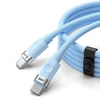 Orico CDX 60W 3A Power Delivery USB-C – USB-C kabelis 1m – mėlynos spalvos