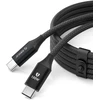 Orico CDX duomenų perdavimo ir įkrovimo kabelis | USB-C į USB-C | 100W | 1m | juodas