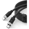 Orico CDX duomenų perdavimo ir įkrovimo kabelis | USB-C į USB-C | 60 W | 1 m | juodas