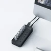 Orico CT2U3-13AB 13x USB-A 3.0 Hub with Switches – juodos spalvos