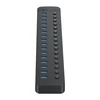 Orico CT2U3-16AB 16x USB-A 3.0 Hub with Switches – juodos spalvos