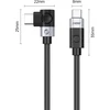 Orico CW240 USB-C į USB-C PD 240W 1m kampinis kabelis - Juodas