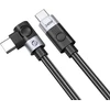Orico CW240 USB-C į USB-C PD 240W 1m kampinis kabelis - Juodas