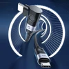 Orico CW240 USB-C į USB-C PD 240W 1m kampinis kabelis - Juodas