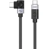 Orico CW240 USB-C į USB-C PD 240W 2m kampinis kabelis - Juodas
