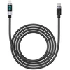 Orico LDC2L USB-C į Lightning PD kabelis 29W su LED Ekranas 480Mbps 1.5m - Juodas