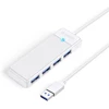 Orico PAPW4A-U3 USB Hub 4-port 4x USB-A 3.0 1.8 m - baltas