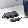 Orico PW4U-C3 USB-C / 4x USB-A 3.0 Hub – juodos spalvos