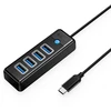 Orico PW4U-C3 USB Hub 4-Port USB-A 3.0 1.8m - Juodas