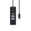 Orico PWC2U-C3 USB-C Hub / 2x USB-A 3.0 + 1x USB-C 3.0 – juodos spalvos
