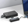 Orico PWC2U-C3 USB-C Hub / 2x USB-A 3.0 + 1x USB-C 3.0 – juodos spalvos