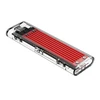Orico TCM2-C3 M.2 NVME to USB-C 10Gb/s Disk Drive – raudonos spalvos