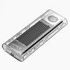 Orico TCM2-G20 M.2 NVME USB-C 3.2 20Gb/s Disk Drive – sidabro spalvos/skaidri